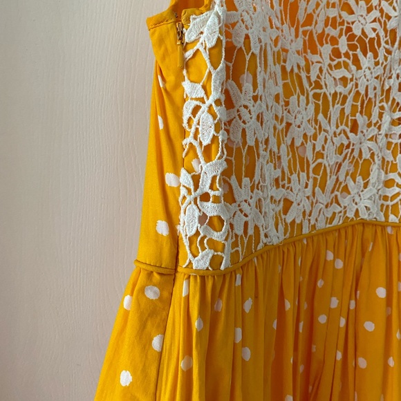 Anthropologie Moulinette Soeurs Melora polka dot Dress size 2 - Picture 9 of 12